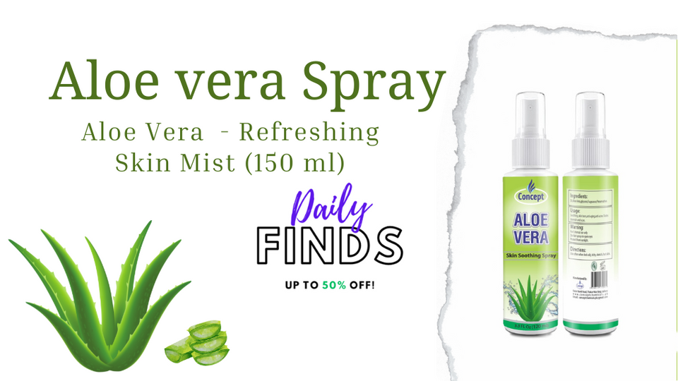 Aloe Vera Spray - Refreshing Skin Mist (120 ml)