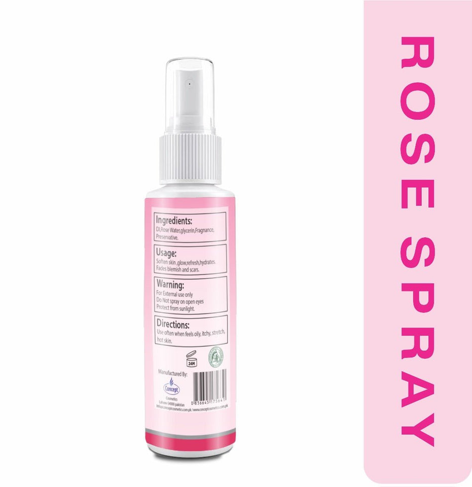 Rose Spray - Hydrating Floral Mist (120 ml)