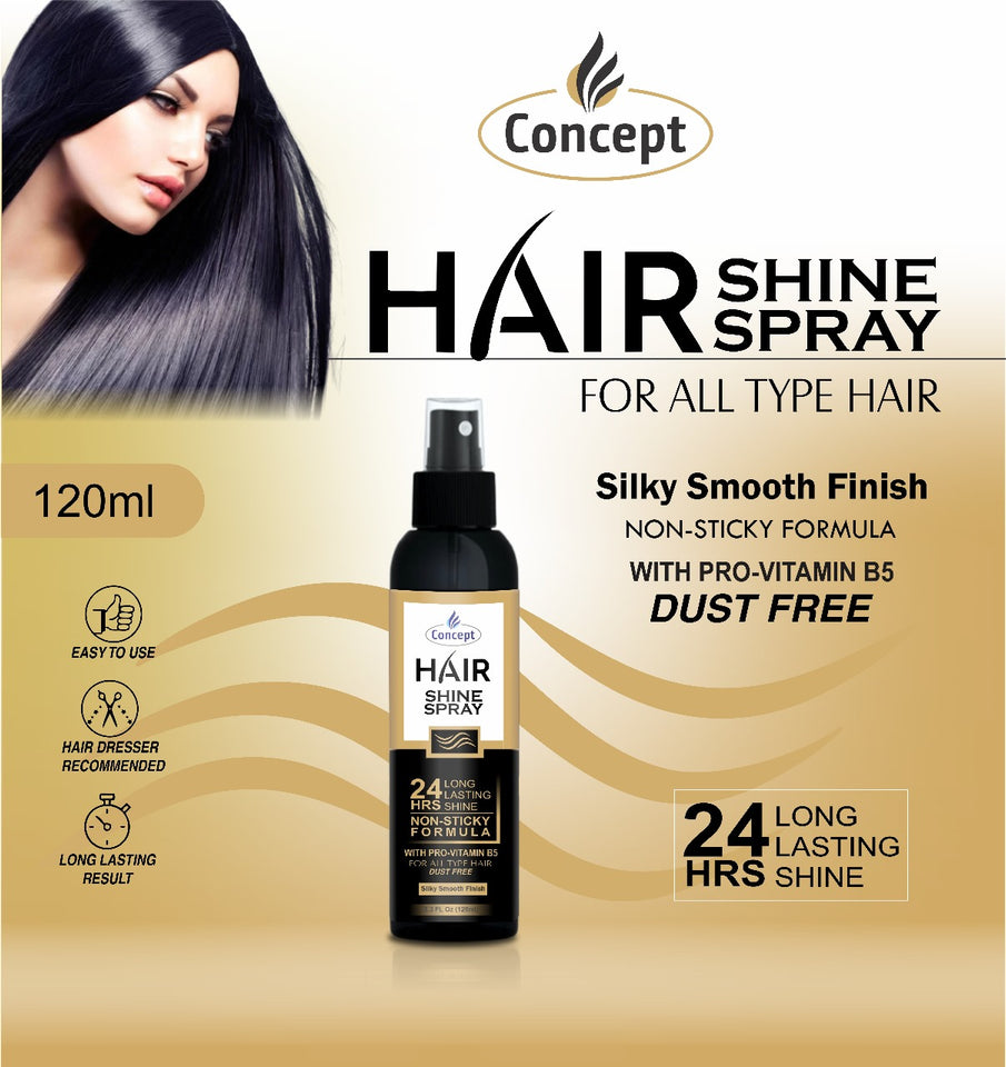 Hair Shine Spray - Silky Shiny Hairs (120ml)